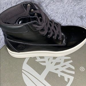 Patent Leather Timberland Boots